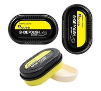 Shoe Shine Sponge - Spazzola lucidatrice per scarpe, spugna per la pulizia delle scarpe, crema per scarpe a doppia faccia, per ripristinare il colore della pelle, multifunzionale per casa, viaggi