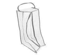 Shoe Storage Pouch Grande in Cotone Lino Beige Zip