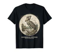 Shoebill Cicogna | Balaeniceps Rex Vintage Rare Bird Wildlife Maglietta