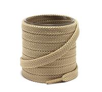 Shoemate Solid Color Thick Flat 5/16" scarpe da ginnastica e scarpe atletiche, stringhe da scarpe, 09 kaki., 23"(58cm)