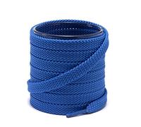 Shoemate Solid Color Thick Flat 5/16" scarpe da ginnastica e scarpe atletiche, stringhe da scarpe, 17 Sky Blue, 42"(107cm)