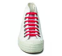 Shoeps - Lacci elastici per scarpe, 14-piece, Rosso