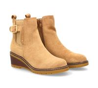 shoes&blues.es Stivale in cana media dal design sobrio ed elegante, comodo lettino ideale per la giornata, chiusura a zip e stampa liscia. Ideale per le donne nella stagione otono inverno., Kaki, 38