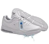 Shoes for Crews 28289 Scarpe da ginnastica antiscivolo Style Evolution II da uomo, bianche - certificazione di sicurezza EN