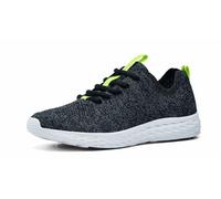 Shoes for Crews Sneaker da lavoro da uomo - comode scarpe impermeabili con suola antiscivolo e solette ideali per gastronomia e cucine per camerieri e chef - Everlight ECO, nero/grigio, 43 EU