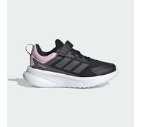 adidas Fortarun 4.0 Shoes Children, Scarpe da Corsa Unisex-Bambini, Core Black/Grey Six/Clear Pink, 35 EU