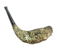 Shofar Jerusalem Gold Plated Rams' Ram Horn Shofar from Israel Judaica Art Gifts
