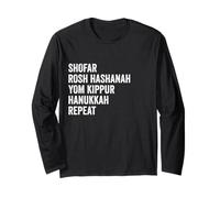 Shofar Rosh Hashanah Yom Kippur Hanukkah Repeat Jewish Elul Maglia a Manica