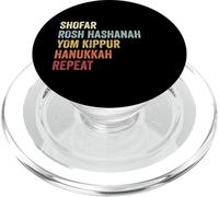 Shofar Rosh Hashanah Yom Kippur Hanukkah Repeat Jewish Elul PopSockets PopGrip per MagSafe
