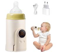 Shoff Bottle Universel Sans Elephant - 6 temperatura regolabile biberon Maker con driver portatile per Rapide Sans Eau, LED e tovagliolo, Nuit & Voyage