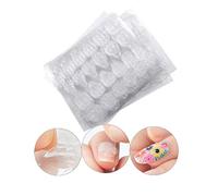 Shogpon Super Adesivo per Unghie di Gelatina a Doppio Lato, Nastro Adesivo, Accessori, 10 Fogli da 240 Pezzi Trasparenti (6 Dimensioni)