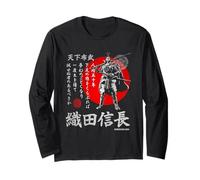Shogun Giapponese Samurai ODA NOBUNAGA Maglia a Manica