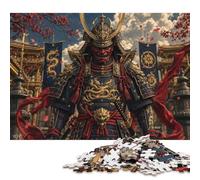 Shogun Samurai Giapponese Puzzle in Legno 1000 Pezzi, Gioco da Tavolo