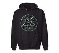 SHOIAY Eleanore Grace Men's Dimmu Borgir Hoodie Hoody Sweatshirt Black L