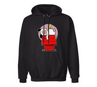 SHOIAY Gaoxingqu Cuc Fun Hello Spank Fanart Cartoon Vintage Years Hoodie Hoody Sweatshirt Black XXL