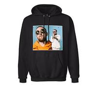 SHOIAY Vin?Tage Ma?C Mill?Er Rep?Rint for Men Hoodie Hoody Sweatshirt Black M