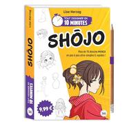 Shôjo: Plus de 75 dessins manga en pas à pas ultra-simples & rapides ! Avec un crayon offert