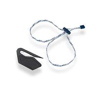 Shoke - Confezione da 10 Grillo Professionali per Polizia - Manette di Sicurezza Monouso - Con Taglierino in Regalo per Grilli