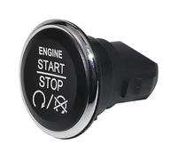 SHOKHI Compatibile con Chrysler 300 Città e Country Challenger Compatibile con Grand Cherokee 08-16 33370101 1FU931X9AC Pulsante Start Stop Interruttori di accensione