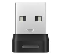 SHOKZ Loop 120 USB-A Adattatore Wireless, Dongle per OpenComm 2/OpenComm 2UC 2025 Cuffie Bluetooth Aggiornate, Esperienza Utente Fluida per PC Desktop e Laptop, Plug and Play