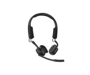 SHOKZ Cuffie a conduz. ossea OpenMeet, cuffie Bluetooth Open-Ear con doppio micr. con canc. rumore, auric. wireless per uff., chiamate, riunioni, Bluetooth 5.4, durata batteria 15 ore, ricarica rapida