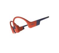 SHOKZ Cuffie sport a conduzione ossea OpenSwim Pro, auricolari wireless Open-Ear impermeabili IP68 con Bluetooth 5.4, 32 GB storage MP3, micr. con canc. rumore, 9 ore ripr. per corsa e nuoto, Rosso