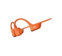 SHOKZ Cuffie Sportive OpenRun Pro 2 Mini a Conduzione Ossea, Wireless Bluetooth 5.3, Microfoni con Cancellazione Rumore, Impermeabili IP55, 12 Ore Riproduzione, Ricarica Rapida USB-C, Arancione
