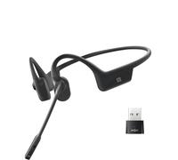 SHOKZ OpenComm UC Casque Sans fil Crochets auriculaires Bureau/Centre d'appels Bluetooth Noir