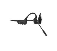 SHOKZ OpenComm2 cuffie a conduzione ossea, microfono con attenuazione del rumore - Nero