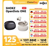 SHOKZ OpenDots ONE Auricolare Bluetooth wireless aperto V5.4 con microfono Dolby Sound Batteria impermeabile a lunga durata Nuovo 2025 E310