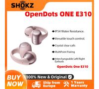 SHOKZ OpenDots ONE E310 / E320 Cuffie Bluetooth wireless aperte V5.4 con microfono, audio Dolby, impermeabili, lunga durata della batteria E310