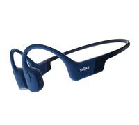 Shokz OpenRun - Blu Cuffie Bluetooth waterproof a conduzione ossea progettate per l'uso quotidiano da parte degli sportivi