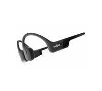 SHOKZ OpenRun cuffie a conduzione ossea, IP67 - Nero | auricolari sportivi Bluetooth open-ear con microfono, autonomia 8 ore, USB-C, fascia auricolare sport