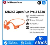 SHOKZ OpenRun Pro 2 S820 Auricolari Bluetooth IP55 Cuffie a conduzione ossea impermeabili Auricolari sportivi musicali Bluetooth 5.3