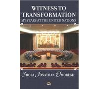 Shola Jonathan Omoregie Witness to Transformation (Tascabile)