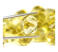 Shola Vero 15 X 12 MM Naturalenaturale Limone Citrino Circa 11 CT Forata 1 Pezzo