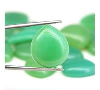 Shola Vero 18 X 16 MM 1 Pezzo Naturalenaturale Verde Crisoprasio Ca 12 CT Di