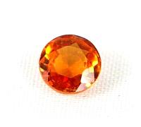 Shola Vero 6 MM Naturali Hessonit Granato 1 Pezzo Circa 1,1 Ct. Di Ceylon