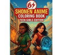 Shonen Anime Coloring Book: Teen Girls Edition: 5