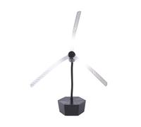 Shoo Away Fol Fan - Ventilatore portatile da mosca da tavolo | Tabella di insettivi da tavolo Soluzione efficace di controllo del volo all'aperto per uso interno ed esterno nei ristoranti P