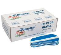 Shoof Blocco di ricambio Walkease - - varie misure. misure Confezione da 10 blu | grande | 12,2 cm