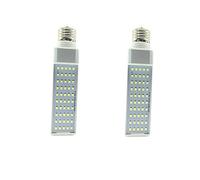 SHOORR Lampada Di Mais 2Pc Lampadine Led E27 Led Lampadina Di Mais Smd 2835 Proiettore 180 Gradi Ac85 265V Spina Orizzontale Luce 13W Bianco Freddo