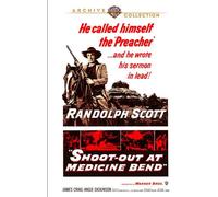 Shoot-Out At Medicine Bend (DVD) Randolph Scott James Craig Angie Dickinson