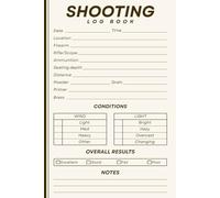 Shooting Log Book: Shooter Shooting Data Journal To Record Your Target & Training, Partner, Equipment Reminder And More - Range Shooting Book
