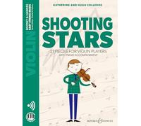 Shooting Stars: 21 Pieces for Violin Players Violin and Piano With Online Audio