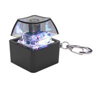 SHOOYIO 1-Key Meccanico Keycap Tester Portachiavi Con Illuminazione LED Per Riduzione Dello Stress E Rilassamento Per Casa O Ufficio Antistress Reliever