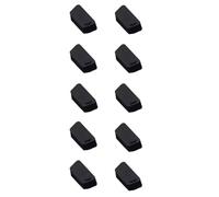 SHOOYIO 10Pcs Flessibile Del Silicone VGA Port Anti Tappo Tappo Copertura Nero Spina Porta Protector Per Ufficio Uso Domestico Silicone VGA Plug