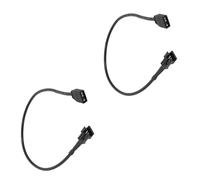 SHOOYIO 2 cavi di prolunga ARGB da 5 V 12 V a 4 pin femmina SM4 pin per DEEPCOOL/Lian PC Case Computer PC Fan/LED ARGB cavo di prolunga