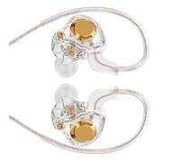 SHOOYIO Auricolari audio premium in silicone con punta dell'orecchio e microfono integrato cavo intercambiabile per chiamate chiare Bass cuffie in ear cavo IEM staccabile