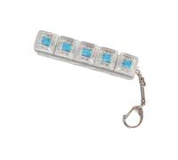 SHOOYIO Chiaro Tastiere Giocattolo Portachiavi Per Sollievo Stress Cliccando Decompressione Per Ufficio Scuola Viaggio Portachiavi Giocattolo